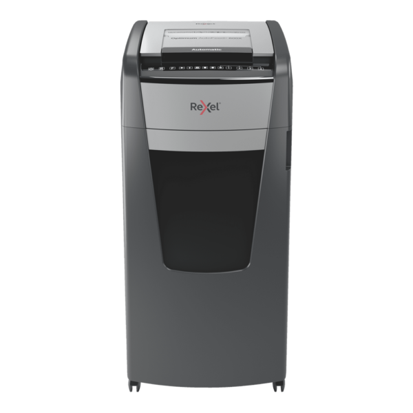 Rexel Optimum AutoFeed+ 600X Automatic Cross Cut Paper Shredder P4