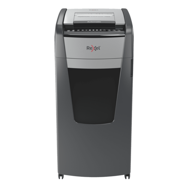 Rexel Optimum AutoFeed+ 750X Automatic Cross Cut Paper Shredder P4