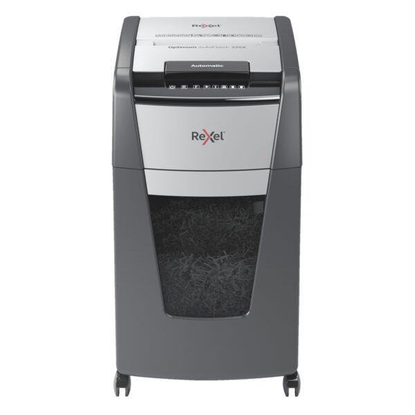 Rexel Optimum AutoFeed+ 225X Automatic Cross Cut Paper Shredder