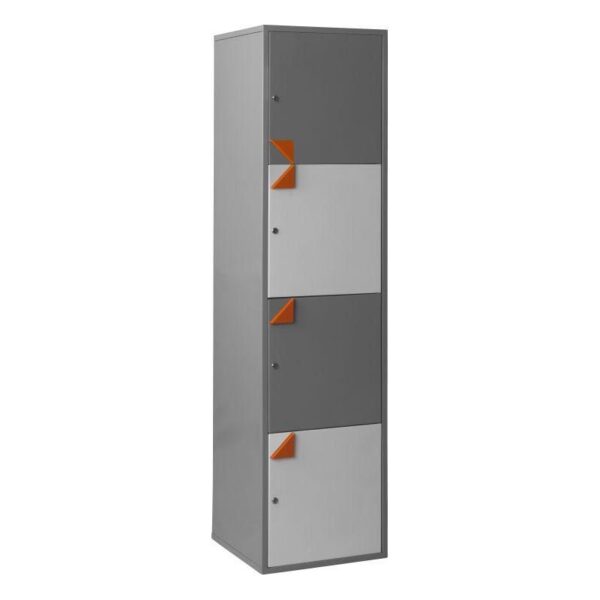 4-Compartment Agile Working Locker