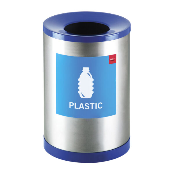 Single Round Recycle Bin