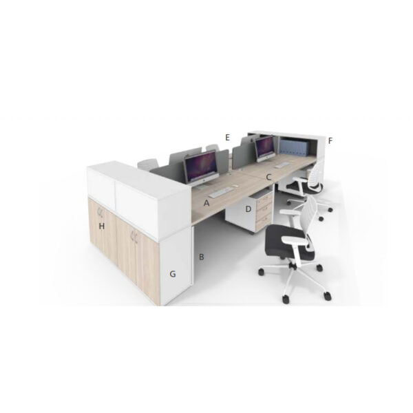 InTen Bench Desking