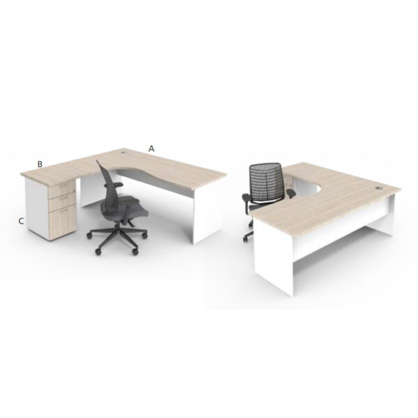 InTen Managerial Desking C