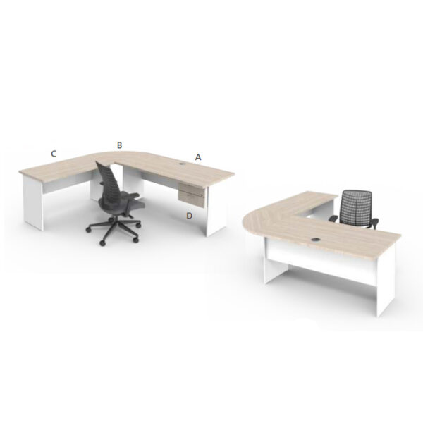 InTen Panel Leg Desking A